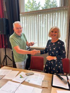 Overdracht bestuur Bridgeclub Scherpenzeel